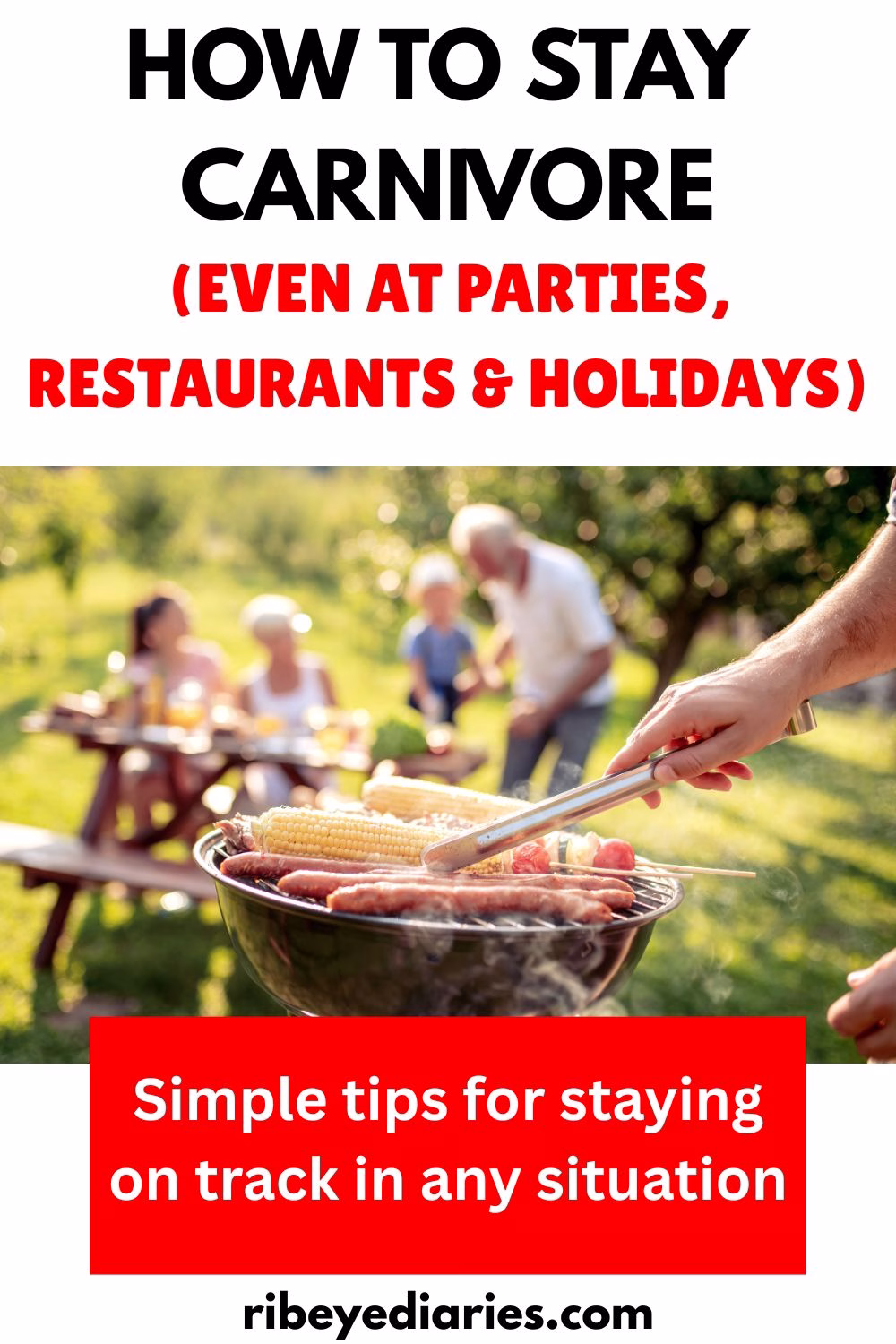 How to stay carnivore at social events